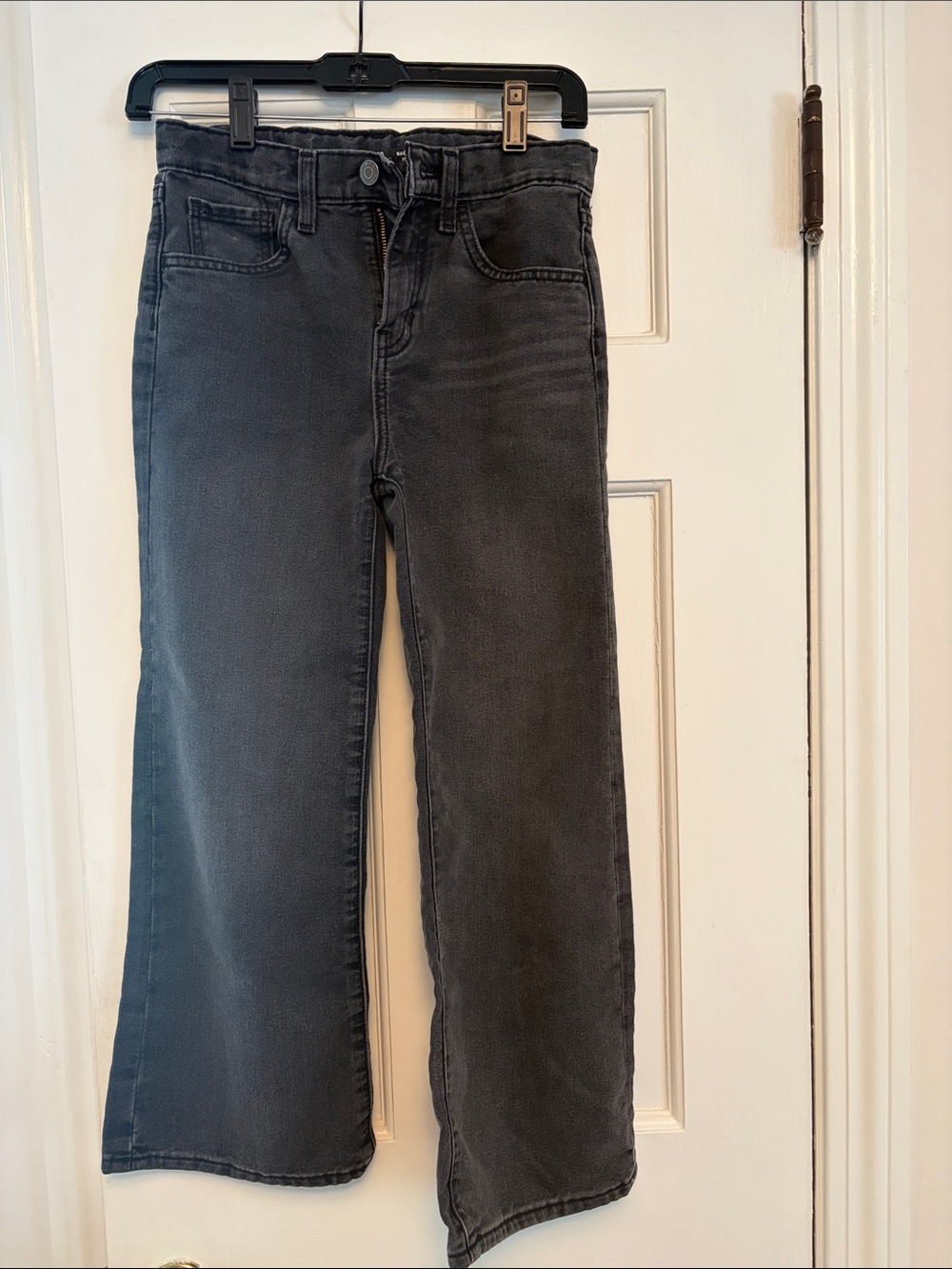 Old Navy Girls Wide Leg Black Jeans